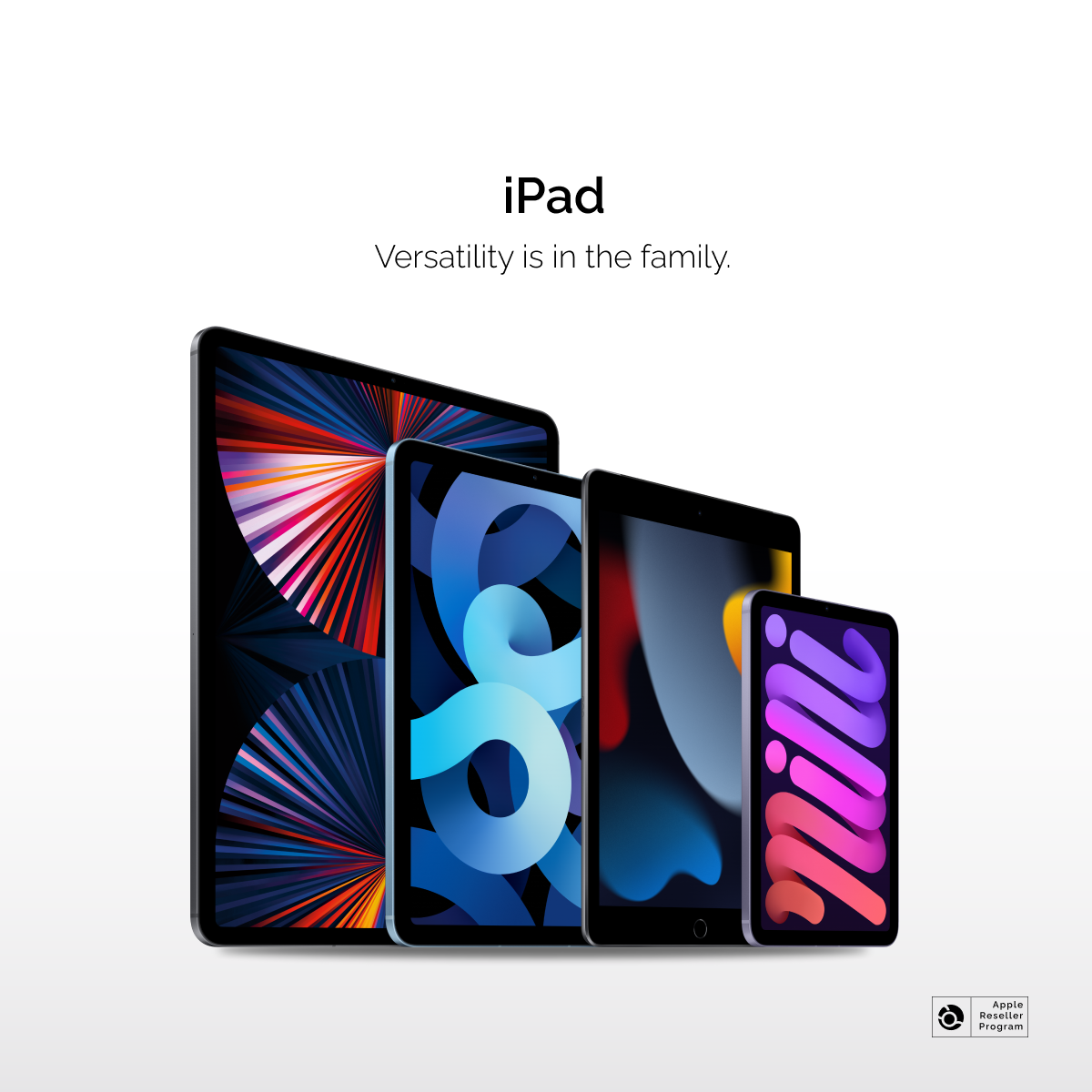 iPad Mini - 128GB/256GB/512GB, Wi-Fi or Wi-Fi + Cellular