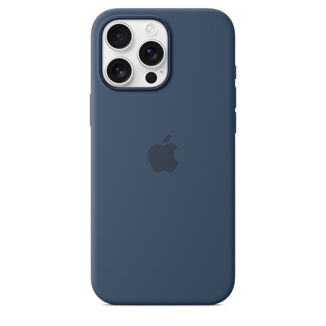 iPhone 16 Pro Max Silicone Case with MagSafe – Denim