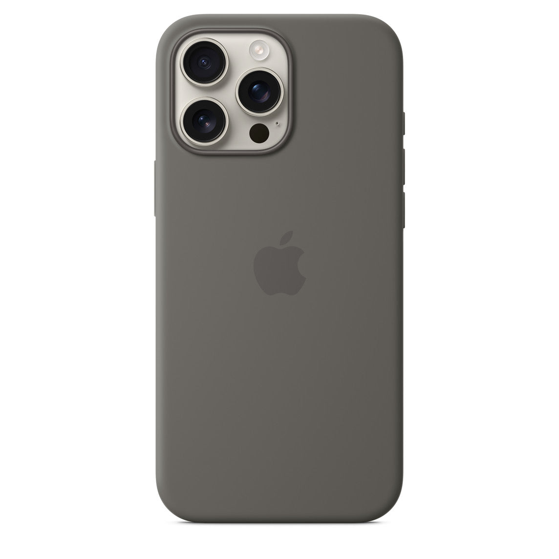 iPhone 16 Pro Max Silicone Case with MagSafe –  Stone Gray
