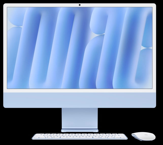 iMac 24" M4 - 10-Core CPU, 10-Core GPU, 16GB RAM, 256GB SSD