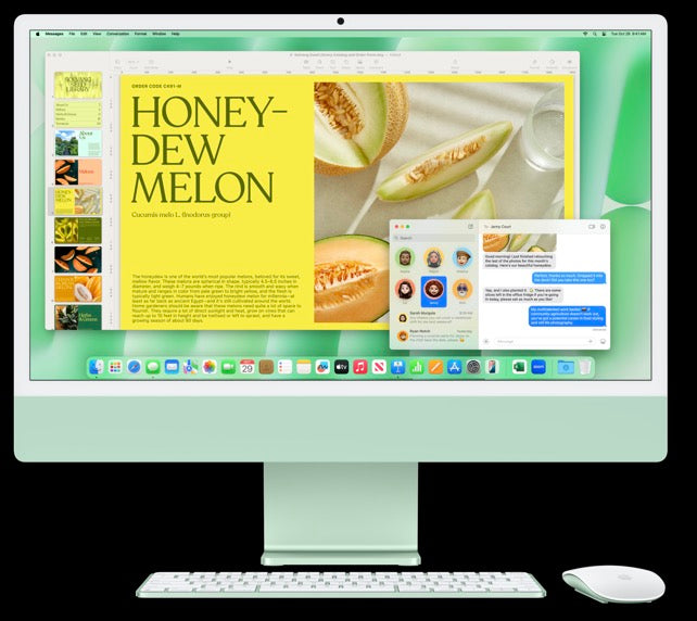 iMac 24" M4 - 10-Core CPU, 10-Core GPU, 16GB RAM, 256GB SSD