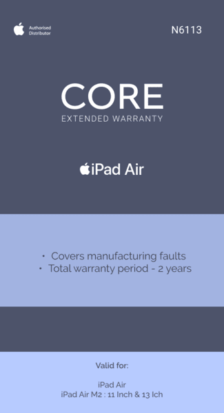 Extended Warranty: iPad Air