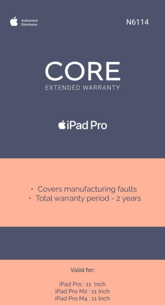 Extended Warranty: iPad Pro 11”